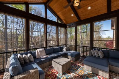 Enclosed Deck Installation detail