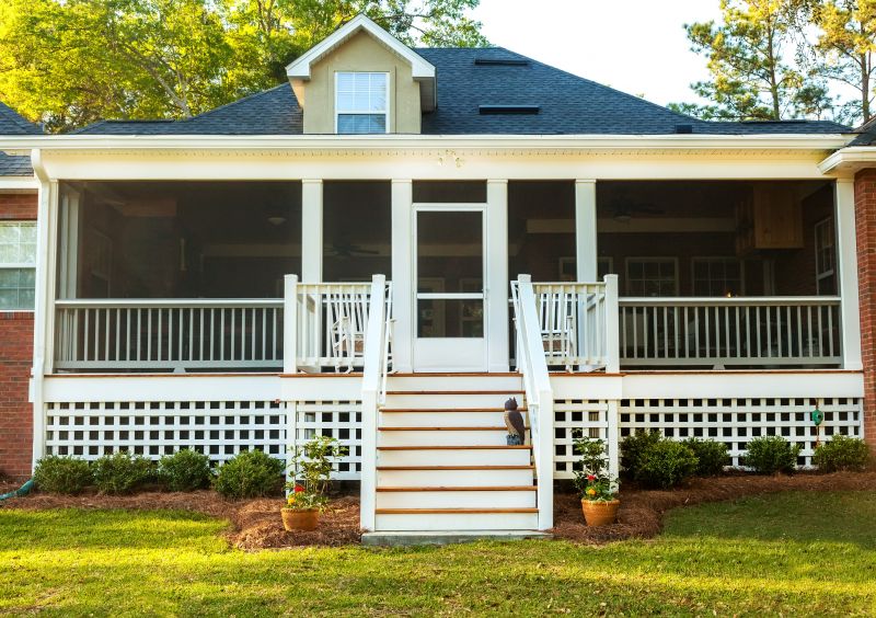 Enclosed Deck Installation detail