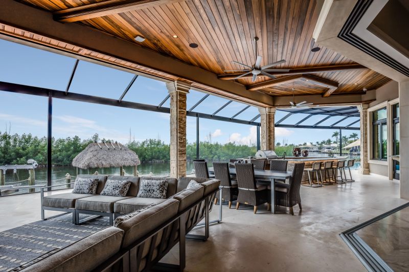 Enclosed Patio Installation detail