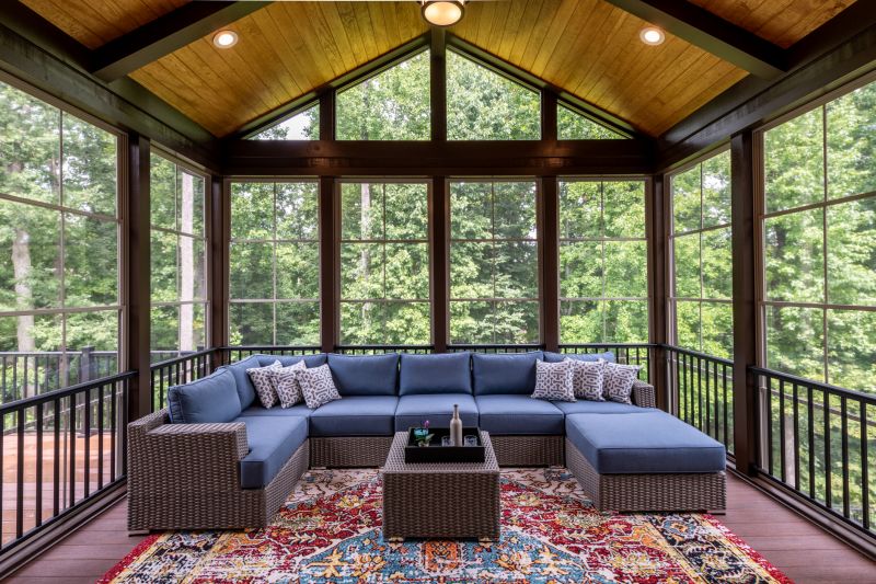 Enclosed Patio Installation detail